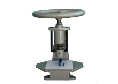 Rubber Dumbbell Die Cutter , Impact / Tensile Test Specimen Cutting Machine