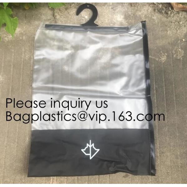 Hair Extension Hanger Bags For Hair Extensions Hair Extension Bag Storaging Bag,snap closure plastic hook hanger bags