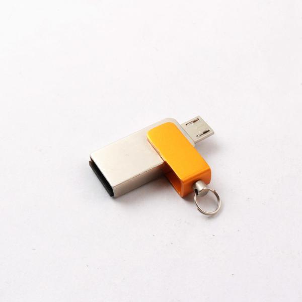 Порт UDP быстрой скорости 16GB металла 2,0 ручки USB андроида микро- OTG