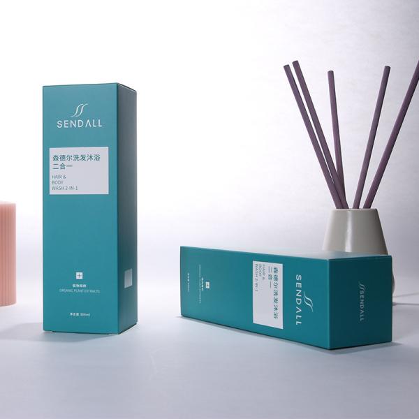 Paper Boxes For Hair And Body Care Products Customizable Color Boxes For Shampoo And Body Wash