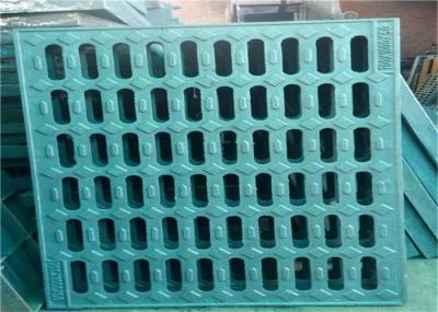 Square Cast Iron Gully Grid Drain Cover Anti Rust 500mm X 500mm X 50mm