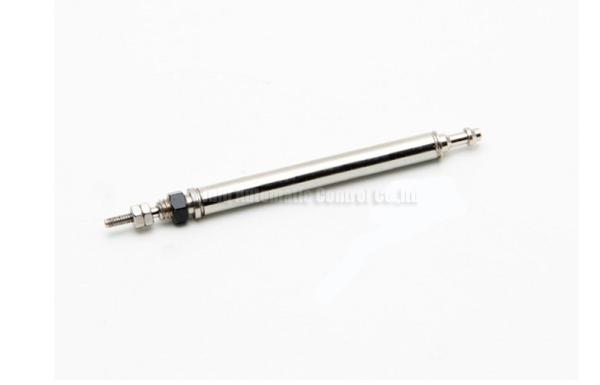 Tamanho de furo pneumático 4mm do cilindro do ar da única micro pena ativa de aço inoxidável