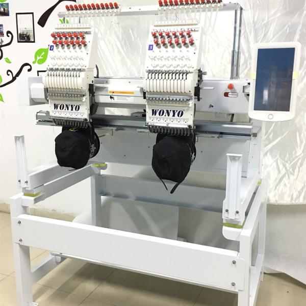 China WONYO Single One Head Uniform Cap Jacket T-shirt Sewing and Embroidery Machine