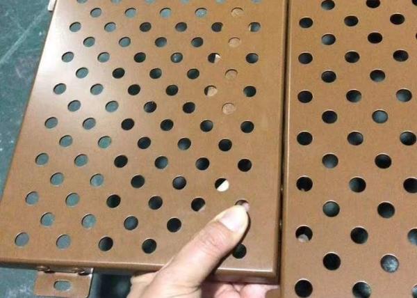 Electrical Galvanized Perforated Ceiling Tiles 2x2 PVDF Coated