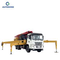 Pompes à moteur diesel 60M 18000kg Pompes montées sur camion Grand volume