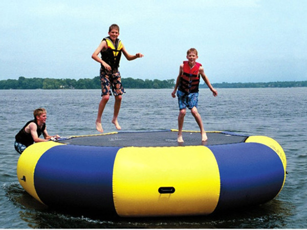 Can be customized inflatable Water tower games with 0.9mm PVC tarpaulin