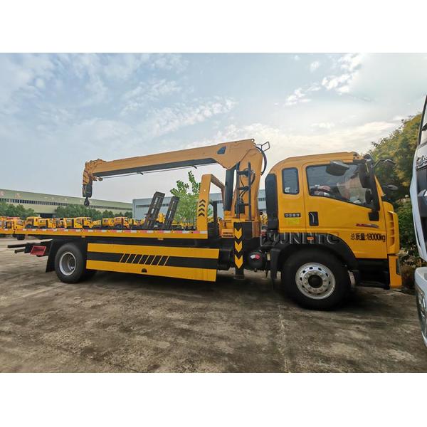 Грузовик Howo Wrecker 4x2 6 колес 340hp грузовик Wrecker с прямой рукой крана хорошая цена