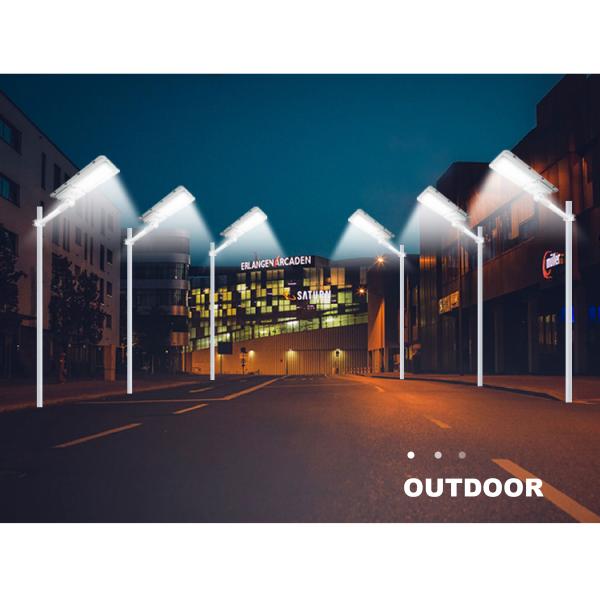 Алюминиевые 400 Вт солнечные уличные фонари 6500K 400W Движение датчик уличные фонари