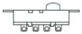 Переключатель скольжения Тайваня S1-2, снабжение жилищем металла, 30*13*9mm, ON-ON