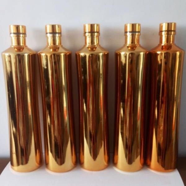 Electronical Custom Vodka Highly OEM/ODM 750ml Whisky Glass Bottle with Screw Cap
