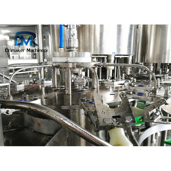 24 Filling Heads Water Bottling Machine Automatic Electric Driven  Compact Structure