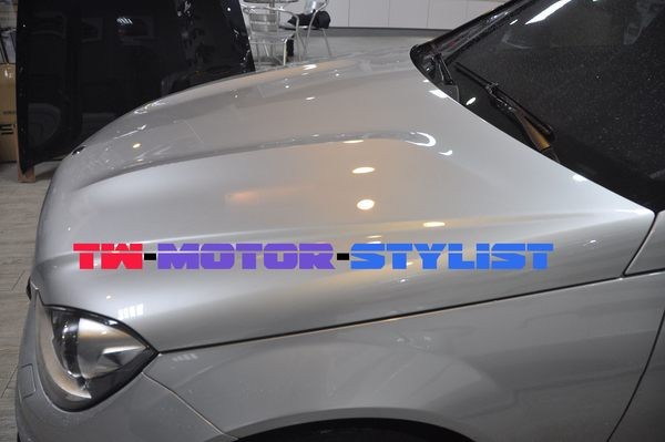 Клобук к63 Мерседес доработанный В204 (чистый алюминиевый материал)