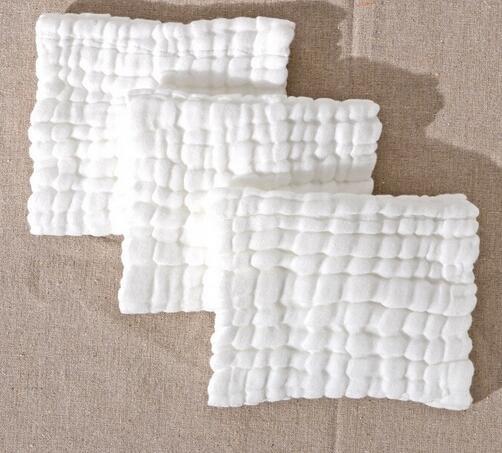 Medical washing gauze 6 layer 100% cotton baby handkerchief saliva tissue baby face towel
