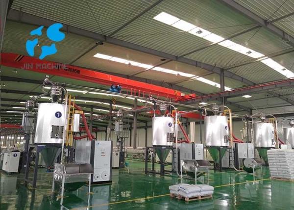 PE Granules Vacuum Drying Machine , 800 Kilogram Dehumidified Air Dryer