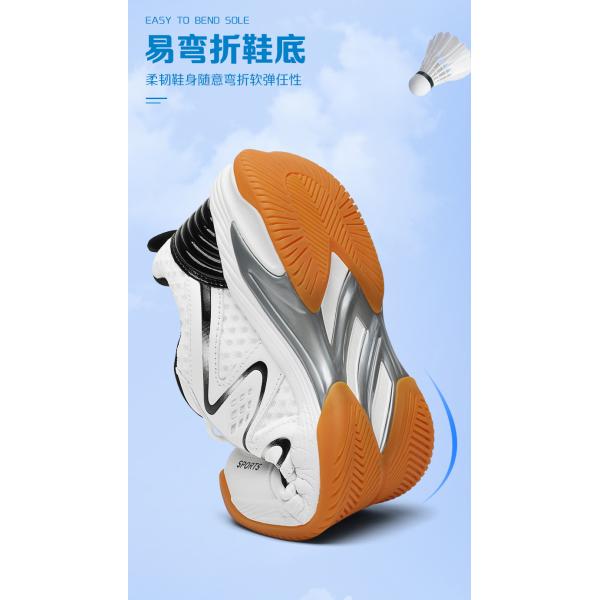Custom Tennis Shoes Badminton Shoes With Anti-Slip Feature Fashion Design In Large Size 46 47 Outdoor Wearing