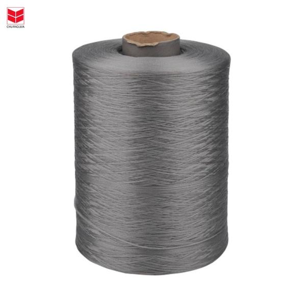 72F-130F Yarn Count CLJ 100% Polypropylene Siliconized Pp Bcf Yarn For Silicone Waterproof Eatherstrip Twist