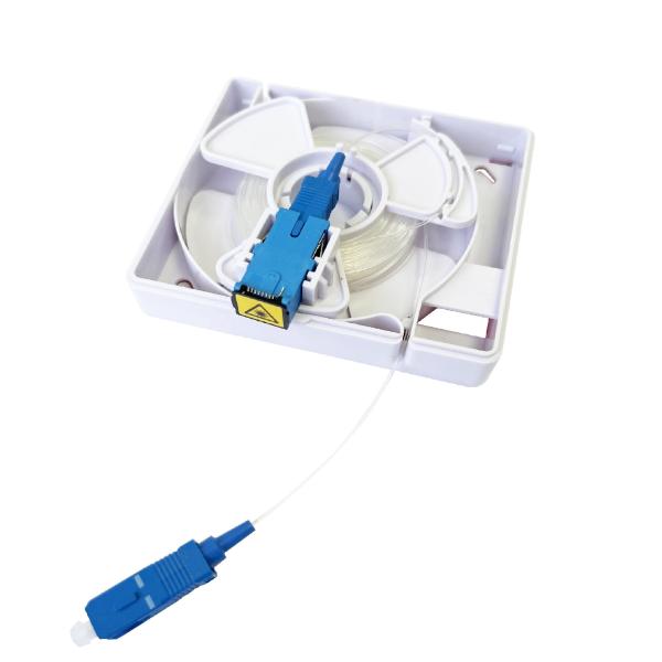 Nylon de G657b3 Ftth Tac Fiber Transparent Invisible 0.9mm/PVC
