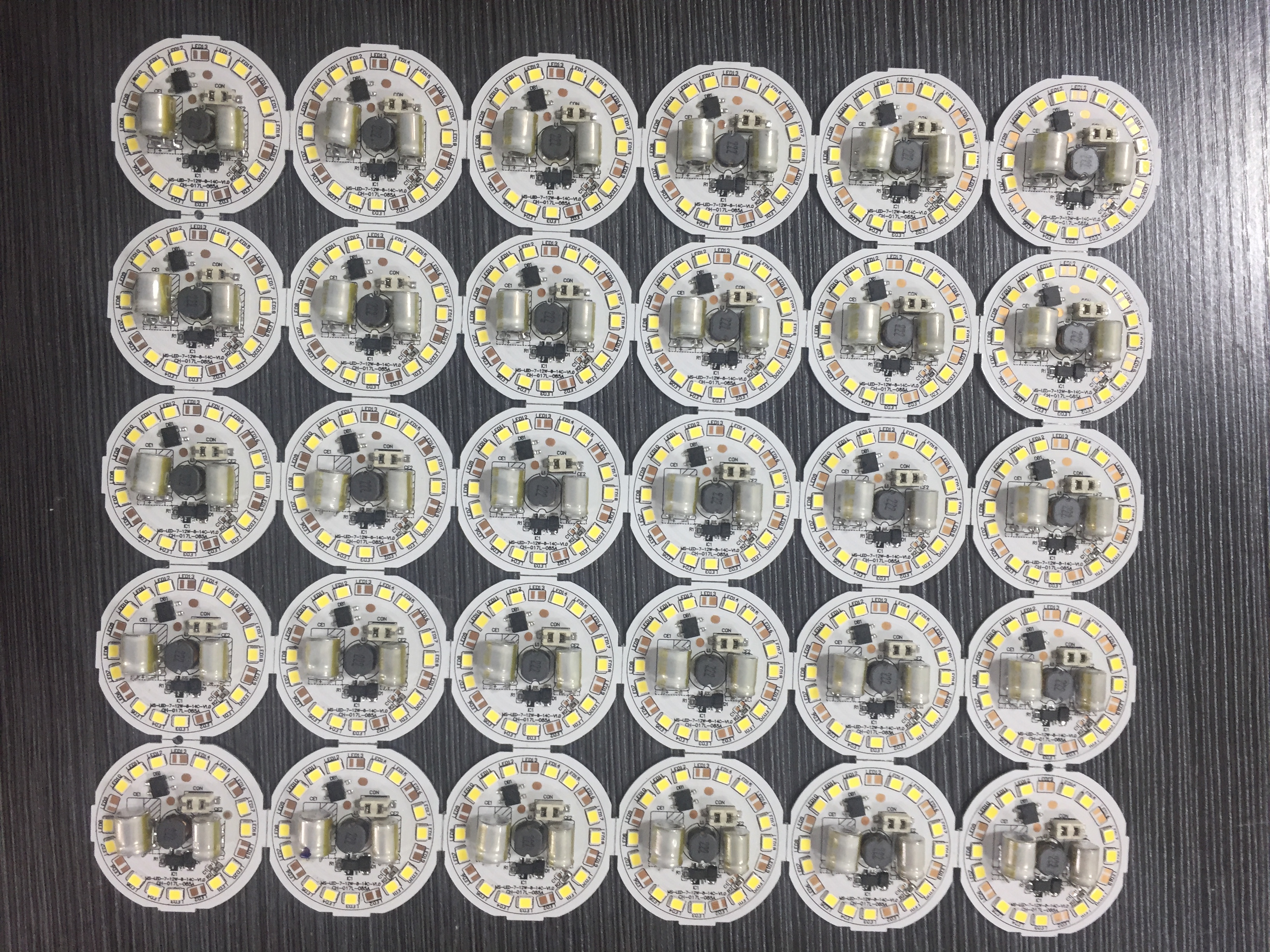 модули 12W СИД 45mm AC175V AC265V SMD приводят холодный белый цвет в действие