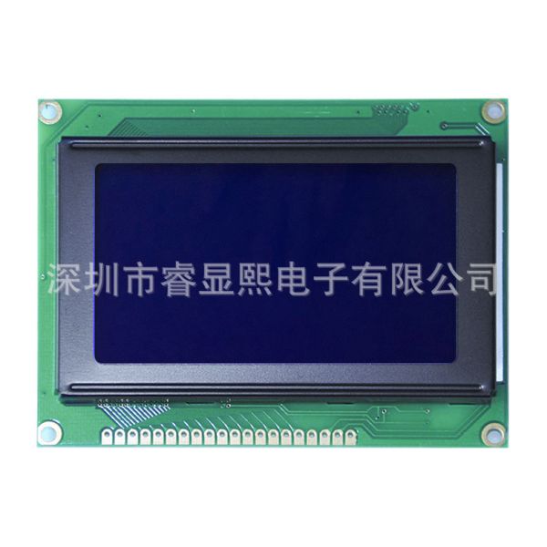 3.2 Inch STN Display 128x64 Resolution Dot Matrix LCD Module for Industrial and Medical Applications