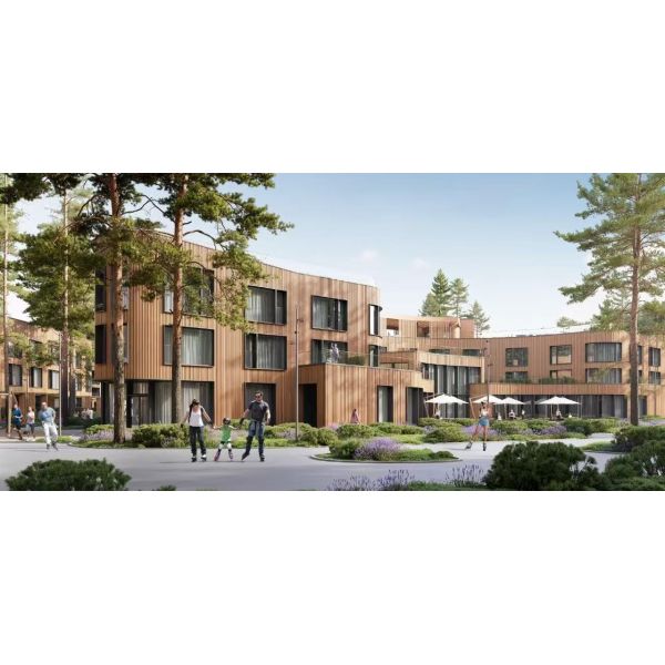 Anti Static Outdoor Wall Panel 219mm Plastic Composite Wall Panels Grooved Exterior Cladding