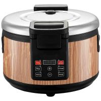 Fogão de arroz elétrico da vara do cilindro 2200W 16L não para a cafetaria