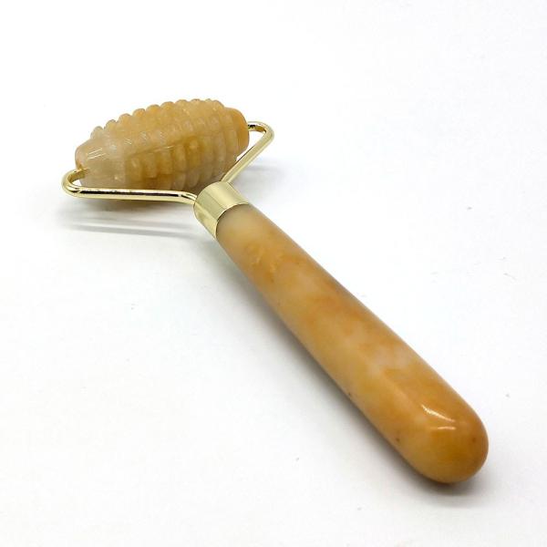 3.8*1.3*0.4cm Natural Crystal Eye Cream Spoon Stick Eye Massage Accessory for Eye Care