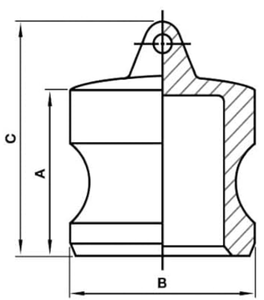 Camlock Type Hose Pipe Fittings Stainless Steel Aluminum Brass Quick Release Coupling