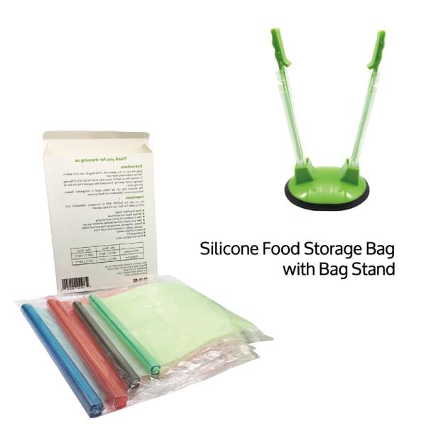 amazon top seller 2018 designer kitchen keep fresh bags storage silicone food storage bag