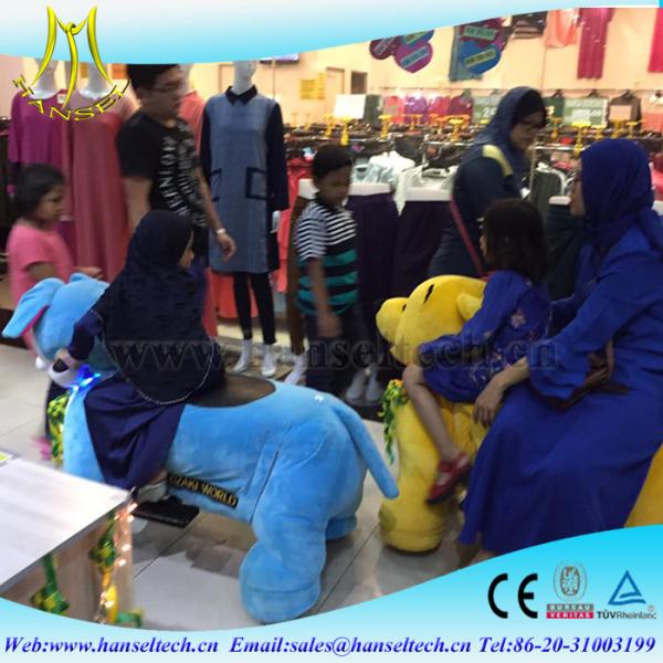 Hansel childrens electric car and plush motorized mobility scooters