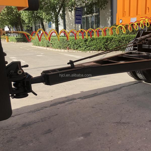 Top Design CIMC HUAJUN Stake Cargo Trailer with Double Box Fence Semi Trailer