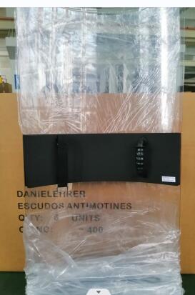 Anti Riot Police shield  police shield， transparent polycarbonate shield