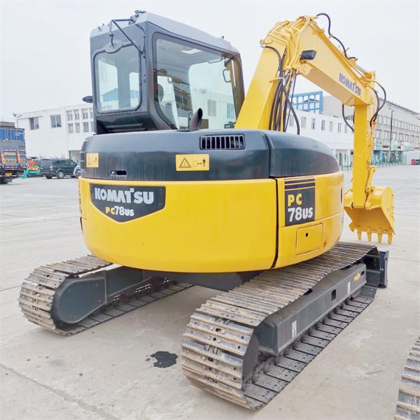 2018 Good Health 8 Ton Used PC78US-6 Excavator Made in Japan with Cummins Engine