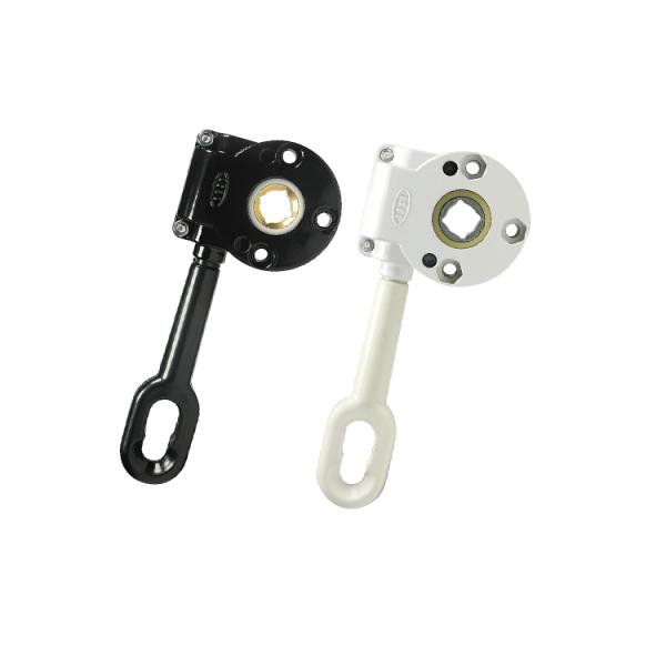 Caja de engranaje manual de toldo de trabajo pesado para toldo de toldo de toldo retráctil de aluminio vertical con tapa de trasero de pesca de aleación de cobre