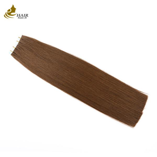 Wholesale Virgin Russian Hair 100% Remy Cuticle Hair Tape in Hair Extension