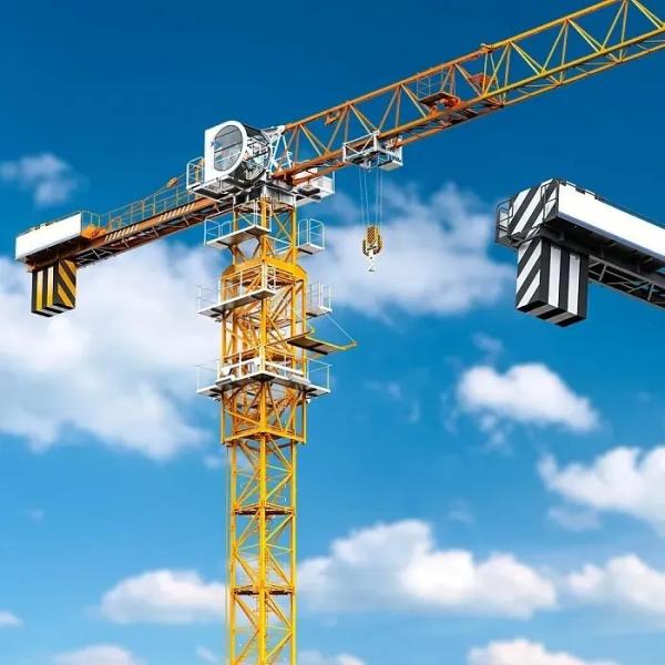 China 4t Qtz40 4808 Hammer-Head Topkit Small Tower Crane Price with Spare Parts