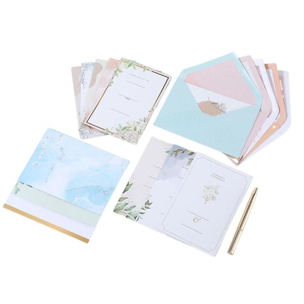 50 pièces personnalisées 4x6 pouces cartes d'invitation de la douche nuptiale invitations de mariage