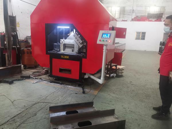 Máquina elétrica de perfurar e cortar de feixe H para fabricação de aço