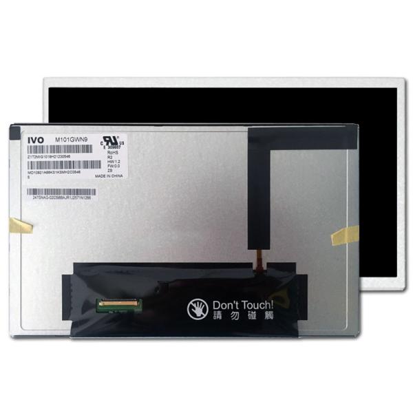 10.1 IVO M101GWN9 R2 IVO Display 1024x600 LCD de alta resolução com interface LVDS