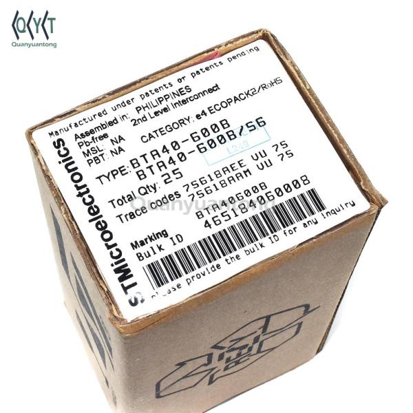 BTA40-600B BTA40 Transistor TRIAC Standard 600V 40A RD91 IC Chip Original and New