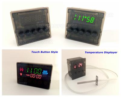 Easy Install Oven Digital Timer 5 key-1 With Solid Button / Touch Button
