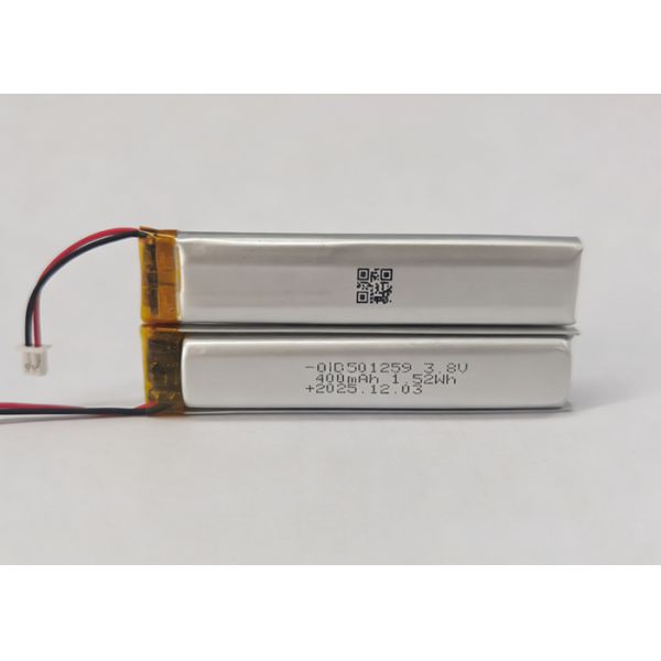 OID501259 3.8V 420mAh Lithium-Ion Battery Pack with 500+ Cycles for Laboratory Electronic Pipettes