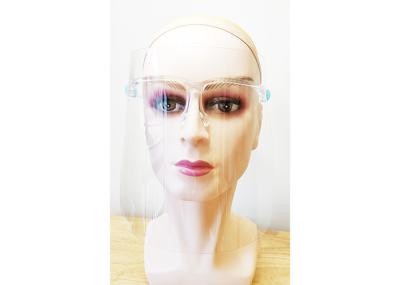 Splash Proof Ppe Eyeglass Face Shield Clear Glasses Protector Built In Glasses