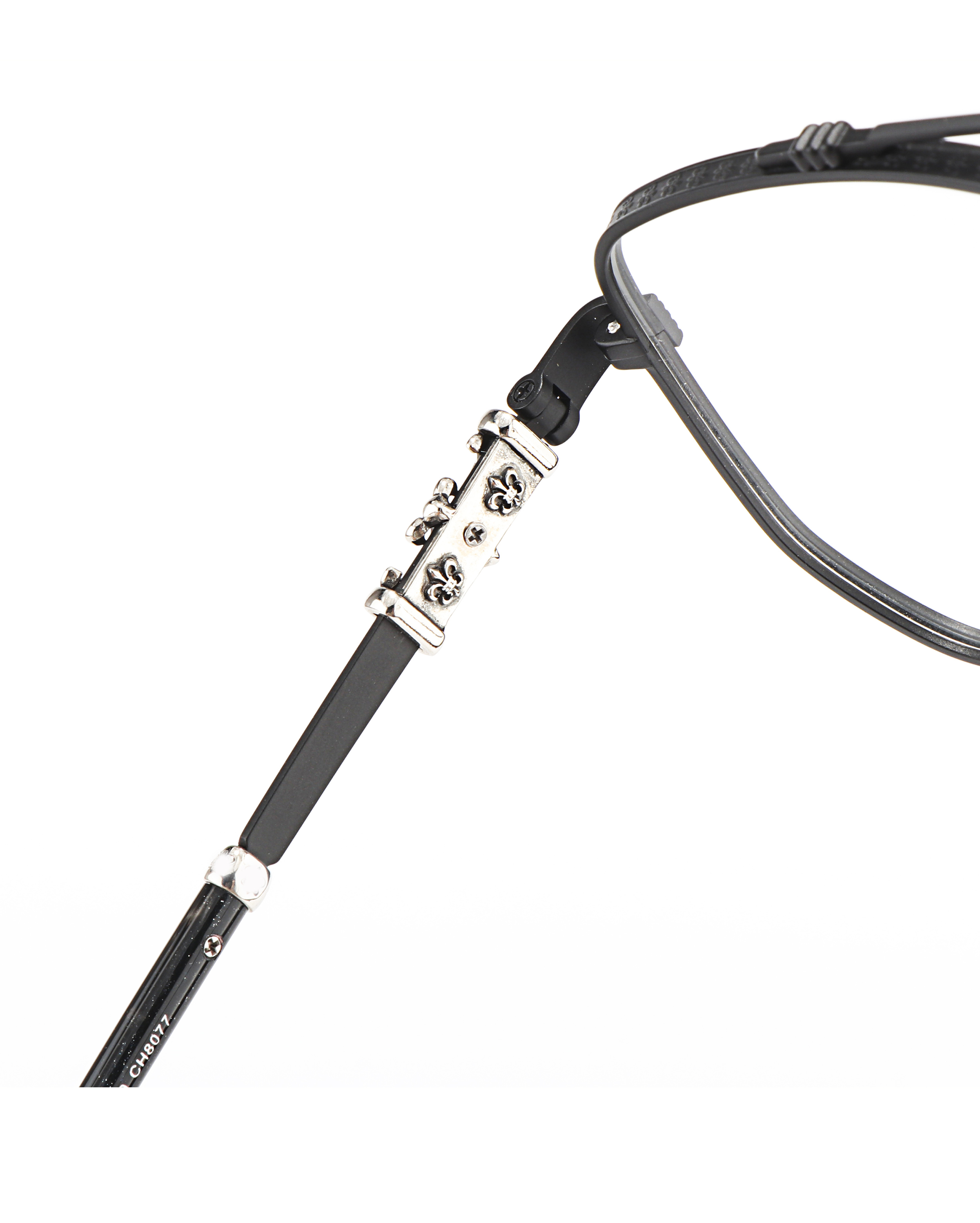 CH8077 High Quality Oversize Titanium Pilot Solid Y2K Luxury Brand Women Custom Made Party clear Frame Glasses for Unisex Men