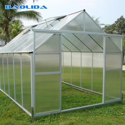 Knockdown Mini Greenhouse Tent/da barraca exterior planta da casa quadro de alumínio