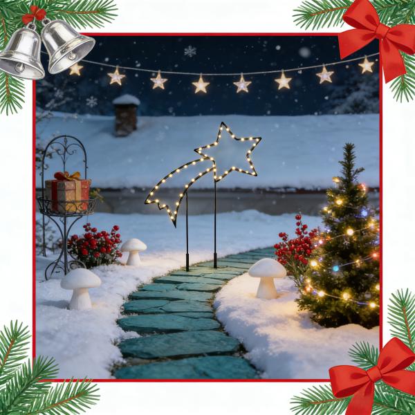 iron outdoor iron art decorative lights featuring s-shaped hook dimensions width 1.3 diameter 0.8 height 2.8 cm ideal for landscape and yard lighting