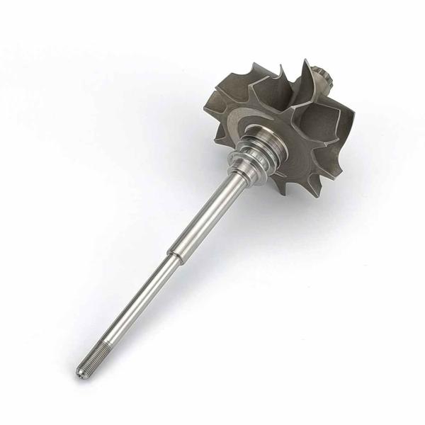 MS-TECH Turbo RHF5B Mise à niveau Arbre de roue de la turbine Ind 53 mm Exd43 mm Lames 5+5