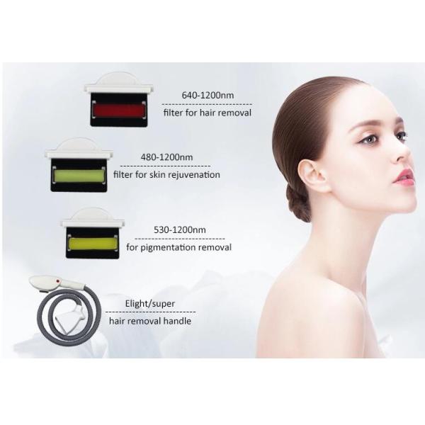 Elight SHR Hair Removal Machine , Portable Yag Laser Tattoo Removal Equipment