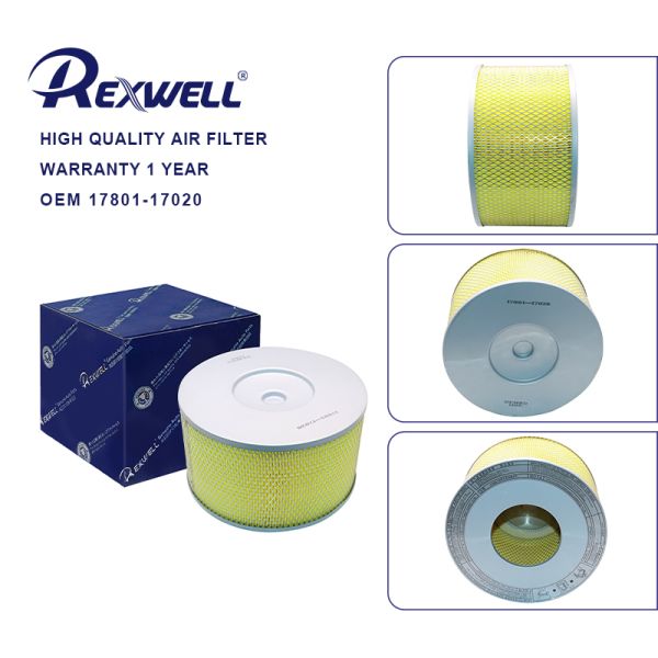 17801-17020 17801-17010 Filtro de aire automático para Toyota Land Cruiser 100 1998-2007 HDJ100 UZJ100 FZJ100