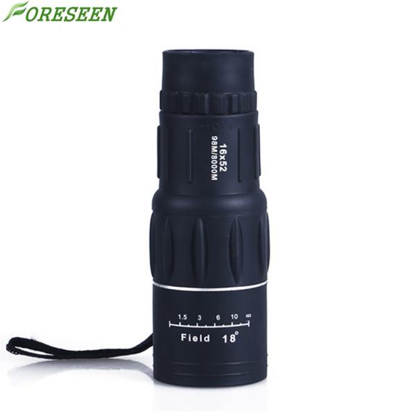 16x52 Mini Monocular Telescope , High Definition Monocular With Tripod Camping