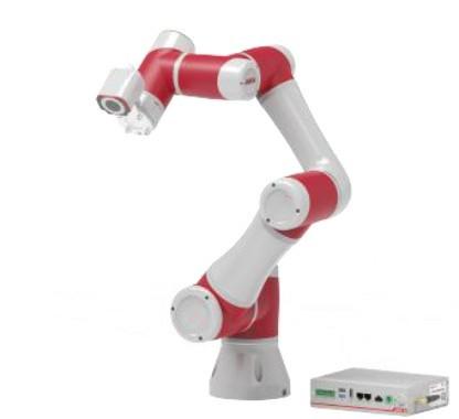 Braço cooperativo do robô de 6 linhas centrais com a carga útil 3kg do alcance 1000mm do sistema do dispositivo elétrico
